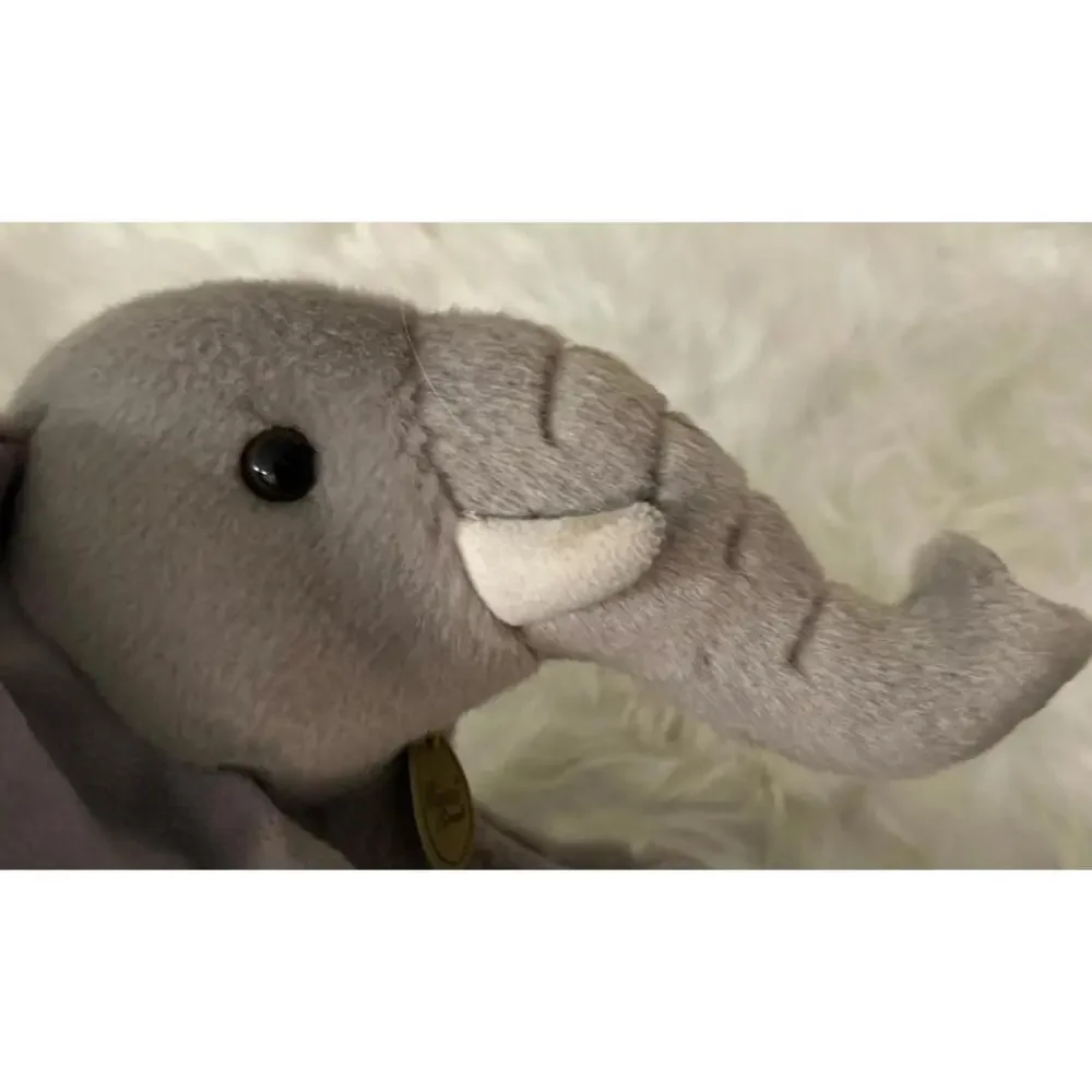 Miyoni Elephant Stuffed Animal Handmade Endangered Asian  By Aurora Plush - Picture 10 of 10